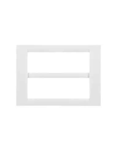 Gewiss GW22108 Placa virna sistema nube blanca 12p